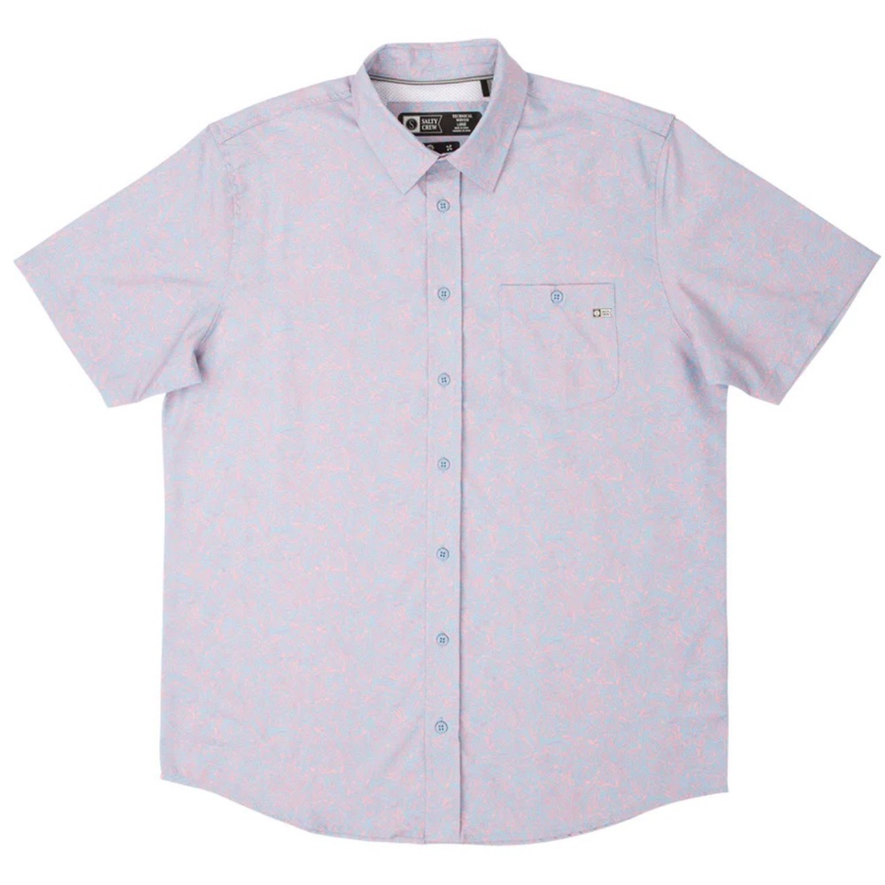 Salty Crew Foamball S/S Tech Woven Button up